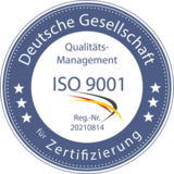 Zertifizierung DIN EN ISO 9001